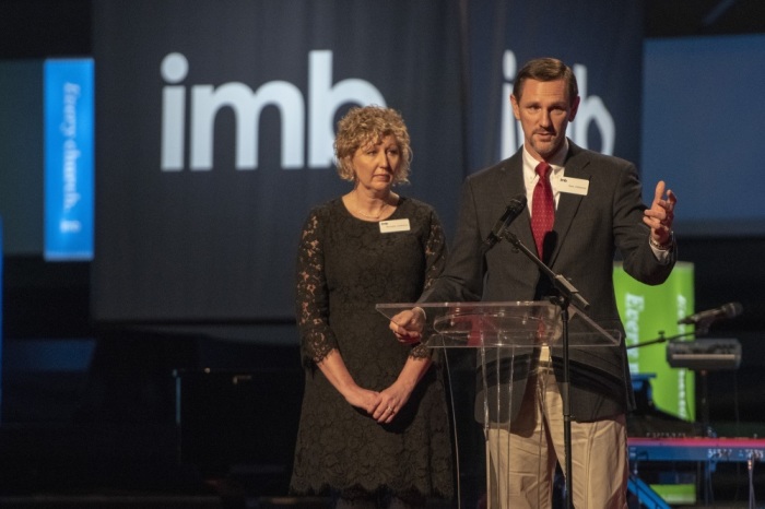 ‘You have made room for us in your hearts’; IMB installs new president, sends out missionaries