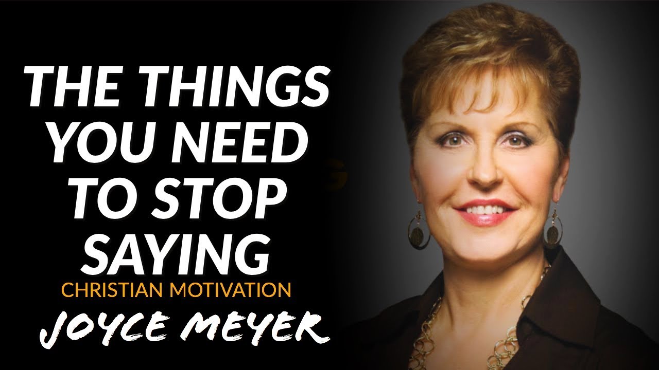 Learn This Lesson | Watch Your Words | Joyce Meyer |  Christian Motivational Video