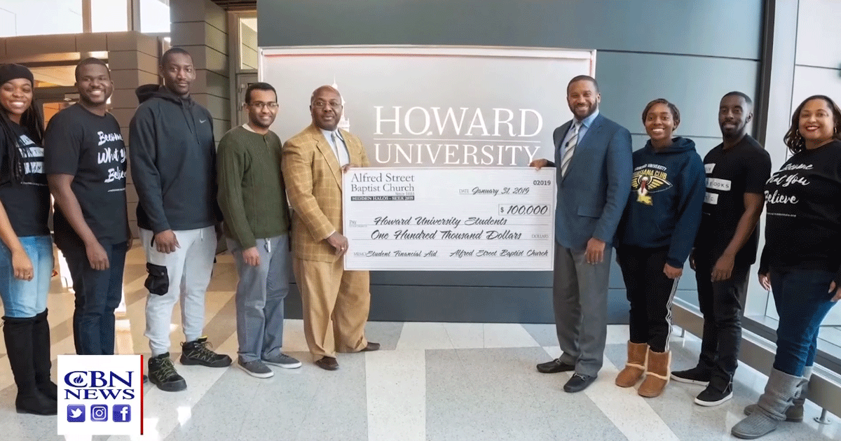 Baptist Church in Alexandria Pays the Debts of 34 Students From Howard University