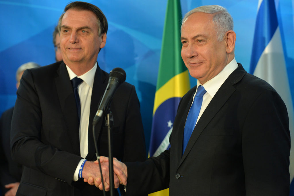 Israel Welcomes Brazil’s Opening of Commerce Mission in Jerusalem; PA Enraged
