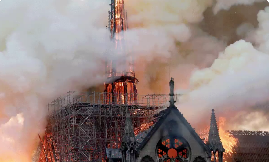 The World Joins France In Mourning After Notre Dame Cathedral Goes Up In Flames