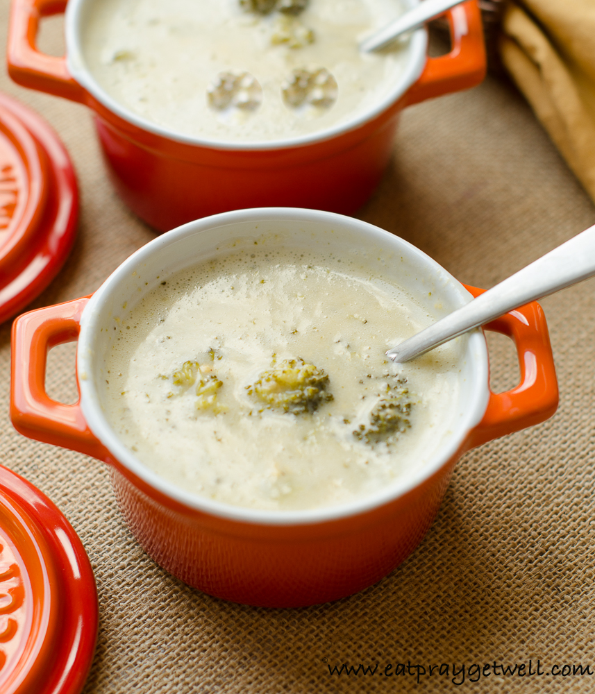 Cheesy Broccoli Soup & Are You a Chicken or an Eagle