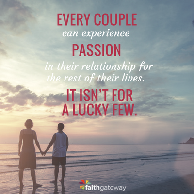The secret of every passionate marriage is to invest in it
