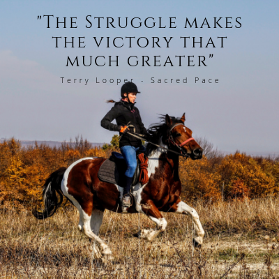 Struggle makes the victory that much greater