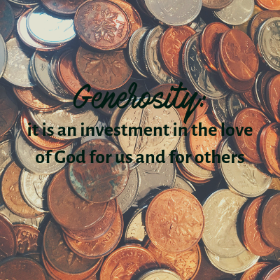 Generosity is an investment
