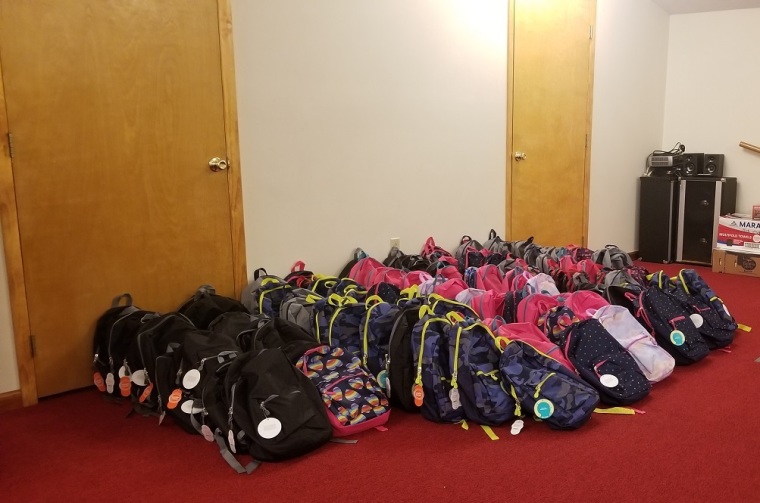 West Virginia church to give 100 backpacks filled with school supplies to kids in need