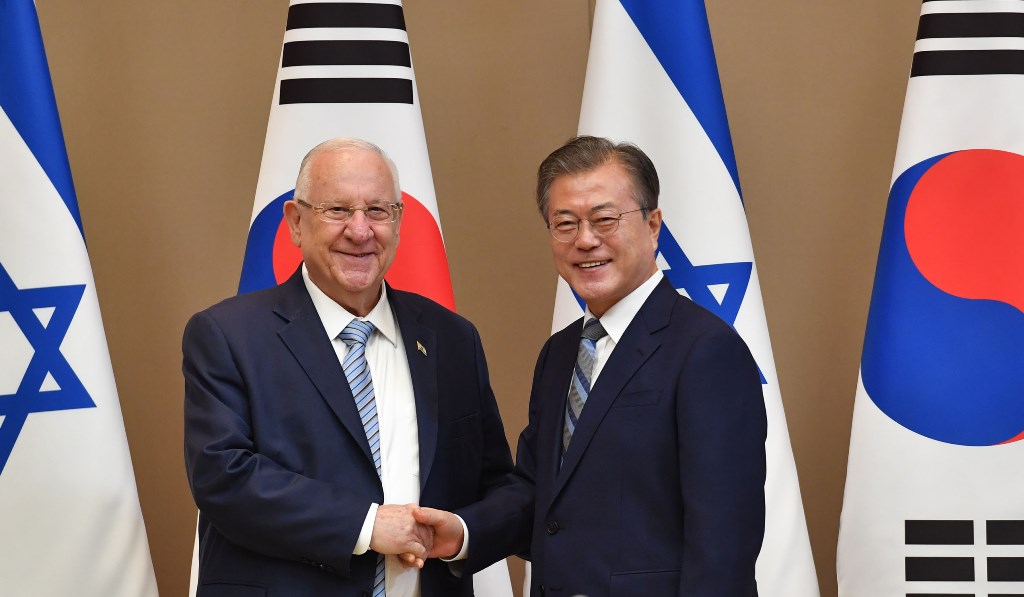 ‘Famous Israeli Chutzpah a Model’, South Korean President Tells Rivlin