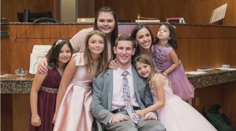 Chris Norton is paralyzed, yet he walked his bride down the aisle