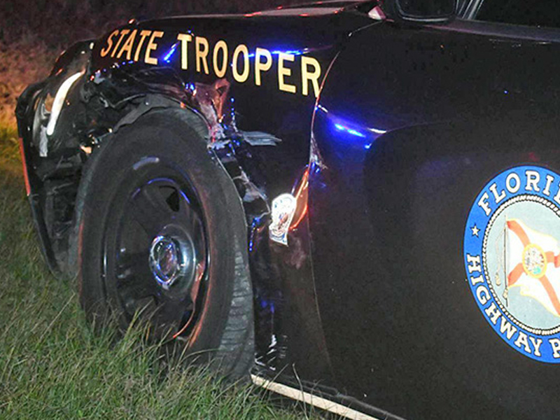 Florida State Trooper Miraculously Escapes Death After Being Hit By A Texting Driver