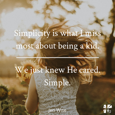 The Simplicity of a Child