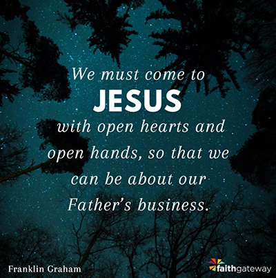 About My Father’s Business | Franklin Graham