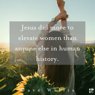 Jesus elevated women