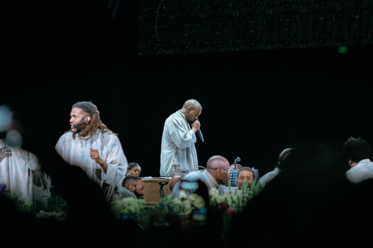 Kanye West shares how Jesus saved him from devil; hundreds dedicate lives to Christ at youth conference