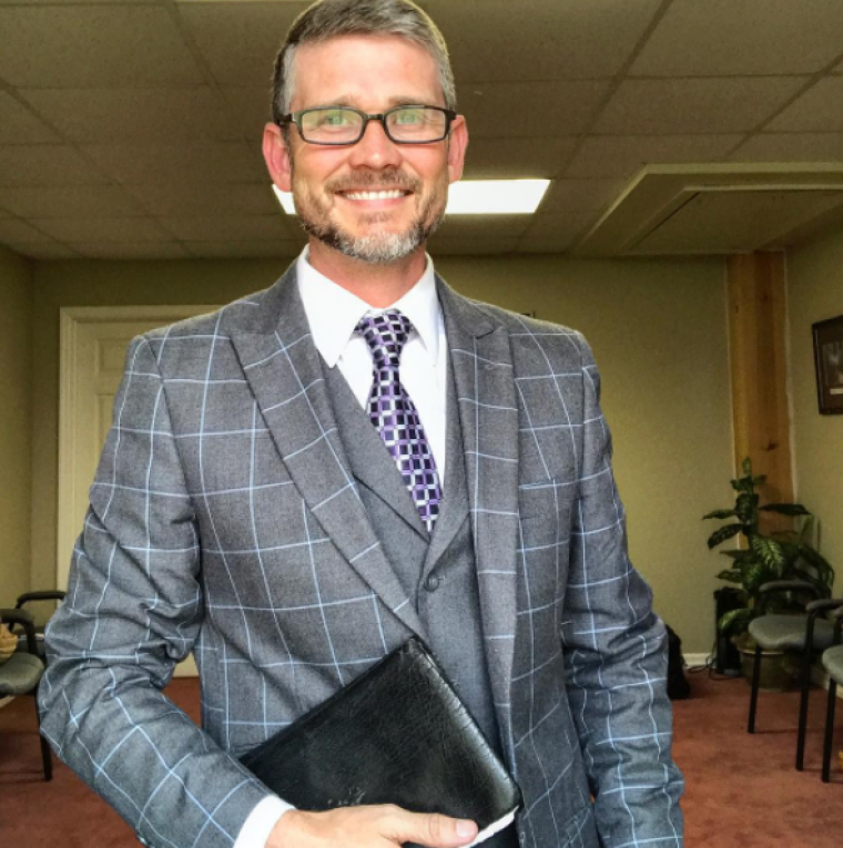 Pastor Greg Locke says Facebook removed his Sunday service announcement for 'promoting a crime'