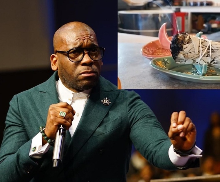 Jamal Bryant calls out Christians who burn sage, says it’s ‘witchcraft,' 'satanic aromatherapy’