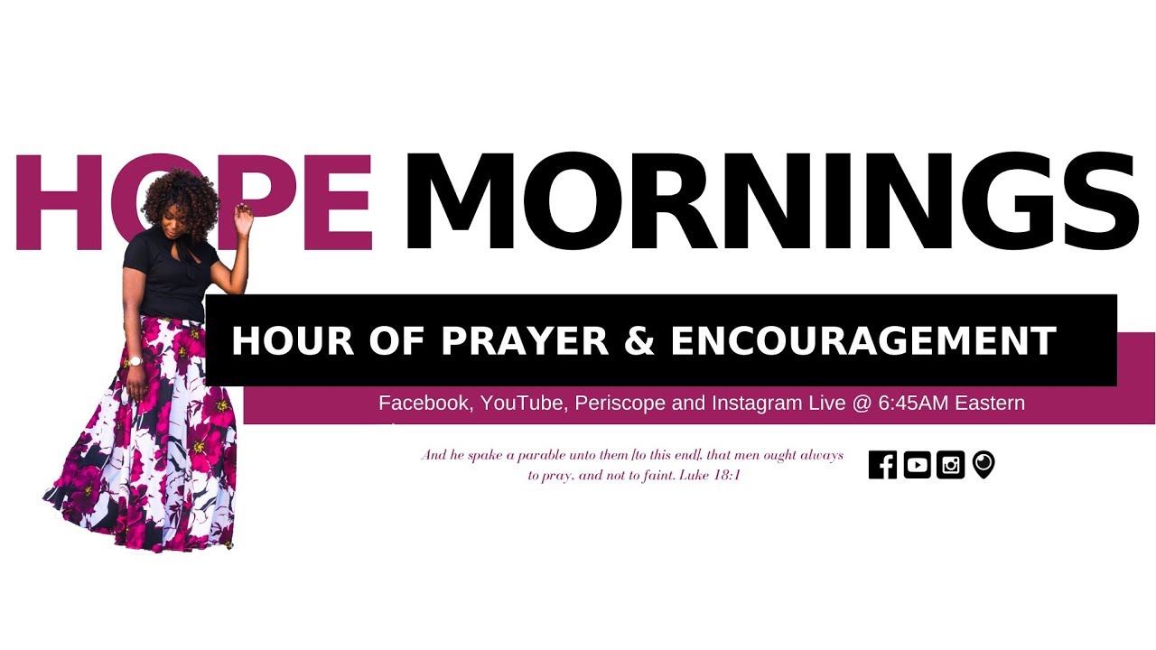 Hope Mornings | Private Place of Prayer