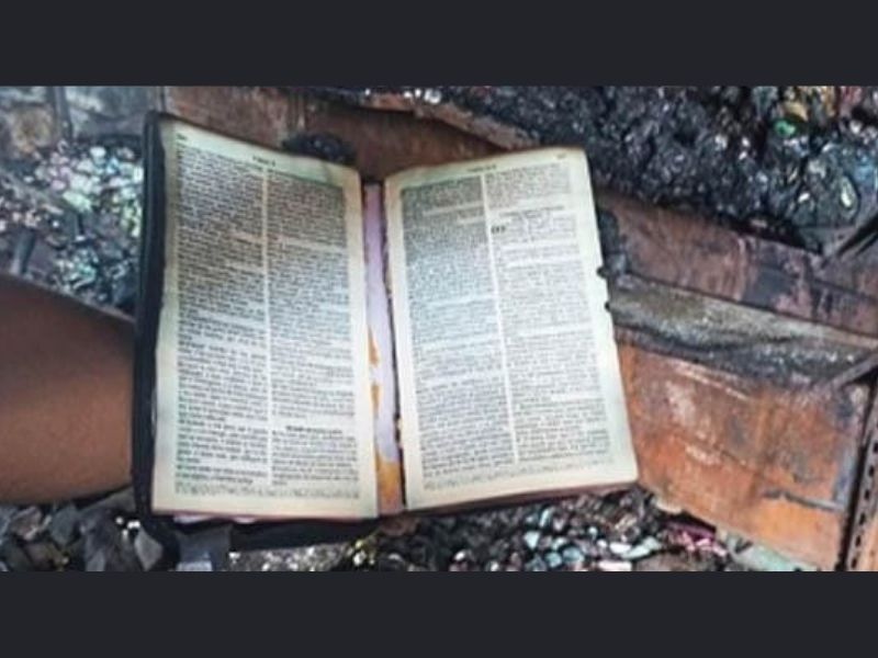 Employees Find Unscathed Bible After Fire Burned Warehouse For 12 Hours | God TV