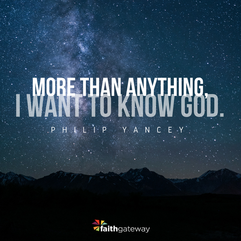 Prayer - Knowing God
