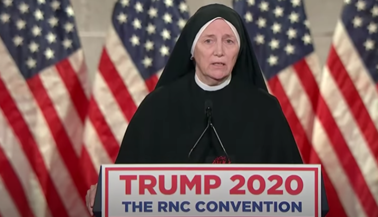 Sister Byrne: Cultural battles aren't waged between left versus right, but 'the devil and Our Lord'