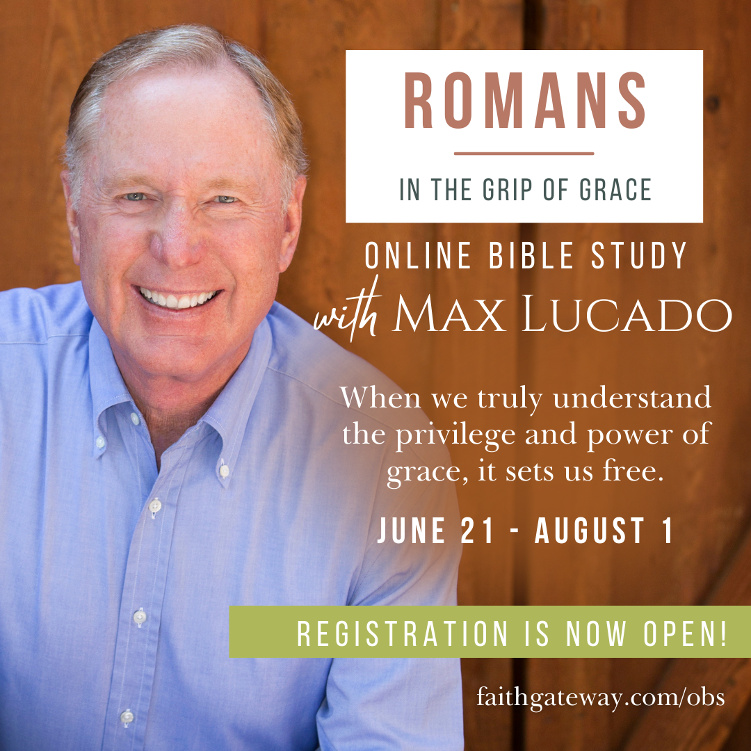 You’re Invited to the Romans: In the Grip of Grace Online Bible Study