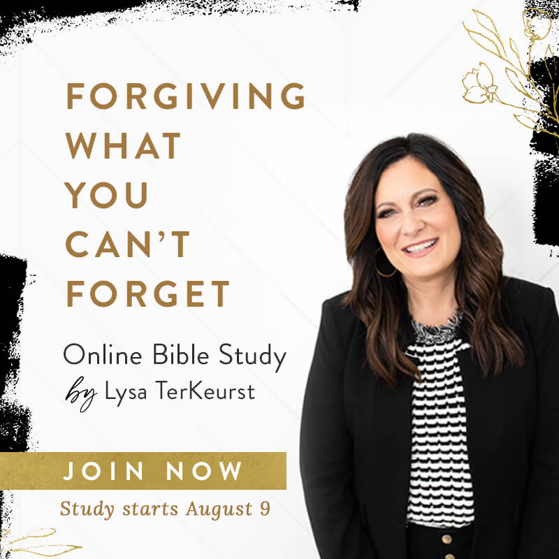 You’re Invited to the Forgiving What You Can’t Forget Online Bible Study