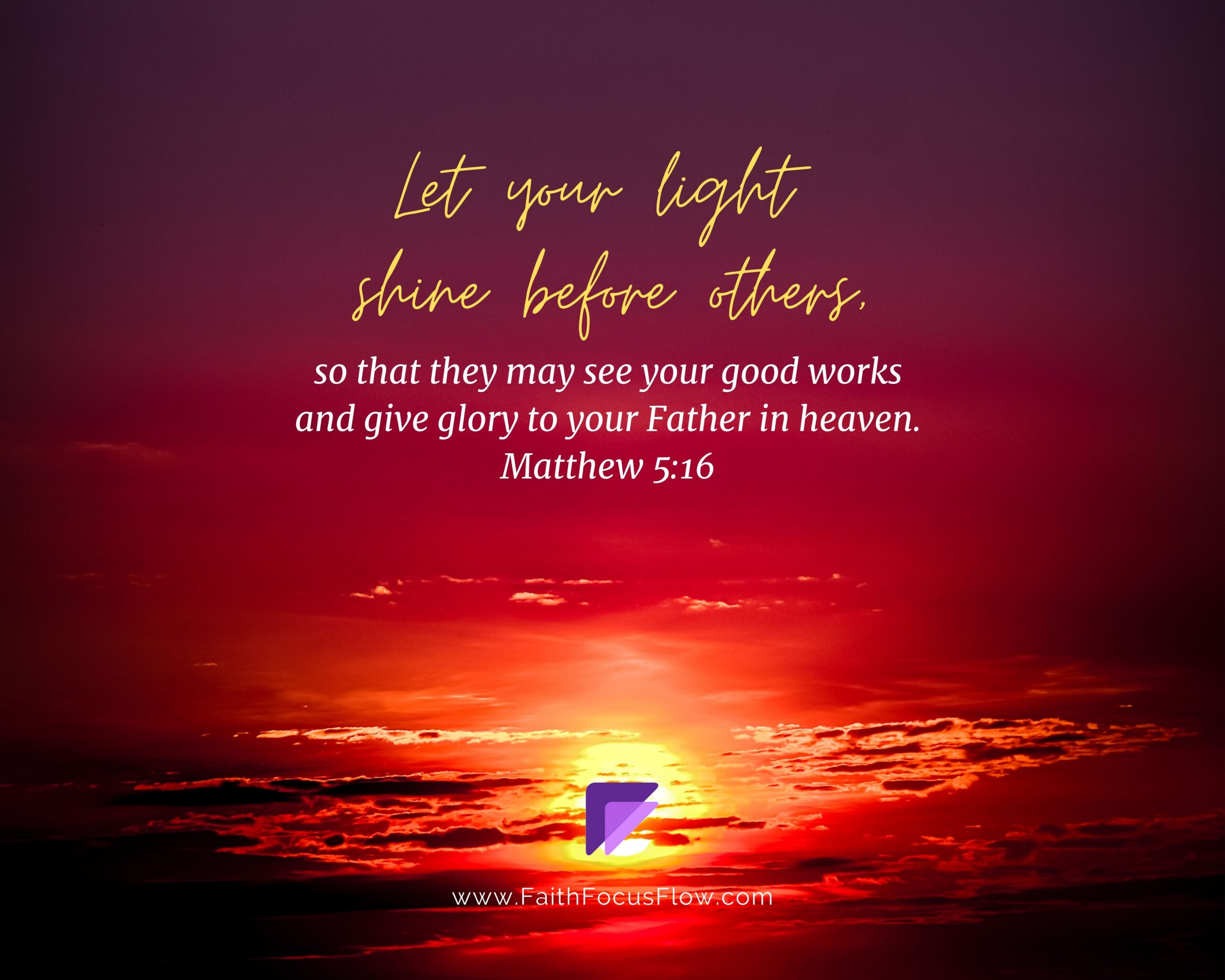What about your light? | FaithFocusFlow®