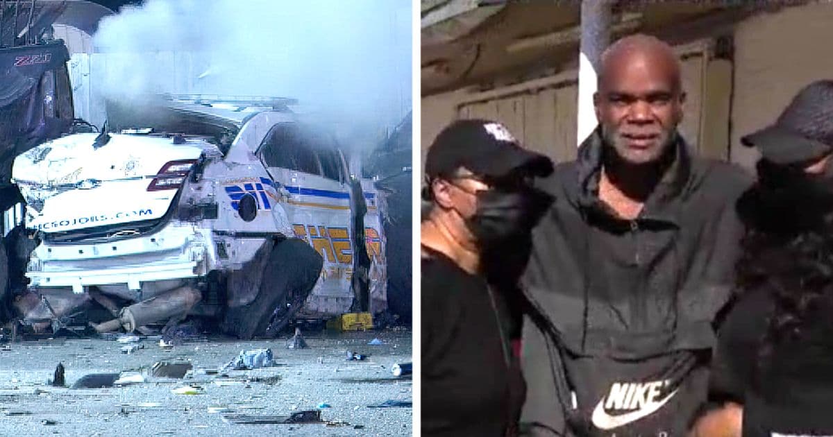 Homeless Man Who Saved Cop From Fiery Car Crash Reunited With Family Who Believed He Died Weeks Ago
