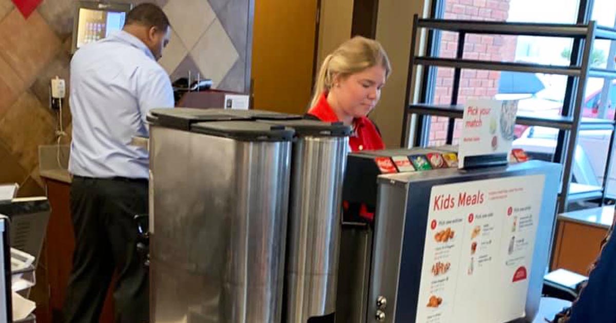 Kind-Hearted Chick-fil-A Employee Pays For Breakfast For Homeless Man
