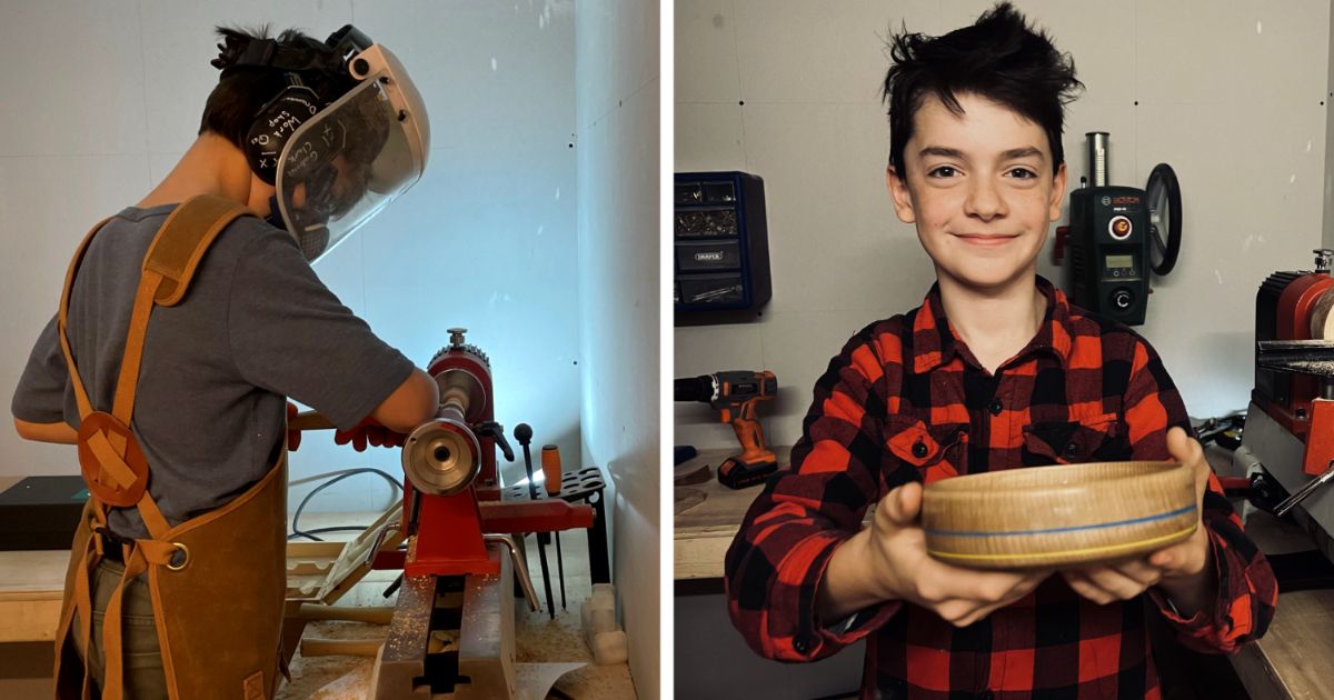 12-Year-Old Woodworker Teased At School Receives ‘Outpouring’ Of Kindness After Dad’s Plea Goes Viral