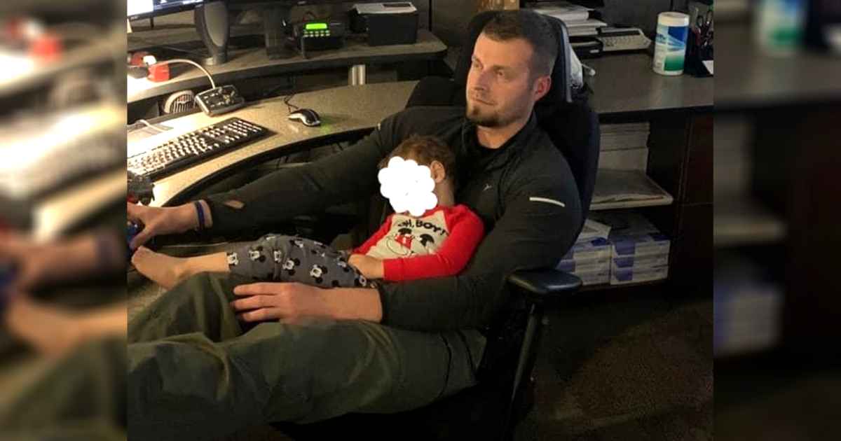 Police Officer Becomes Caretaker Of Child In Protective Custody