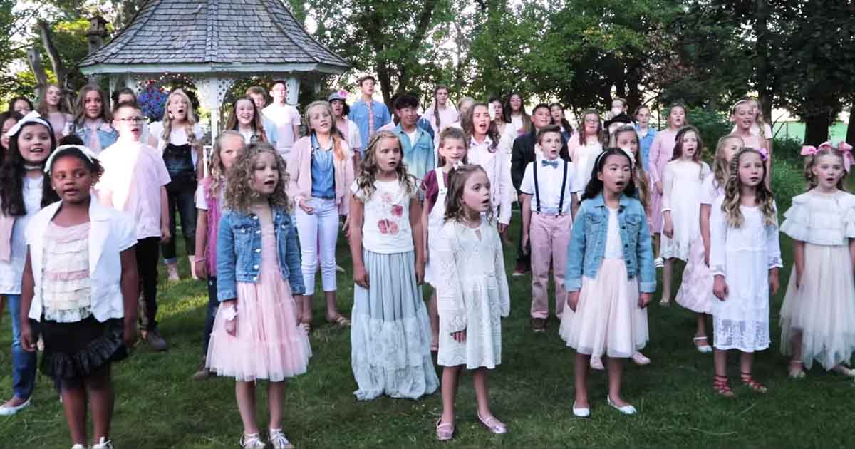 One Voice Children’s Choir Sings Beautiful Rendition Of ‘What About Us’